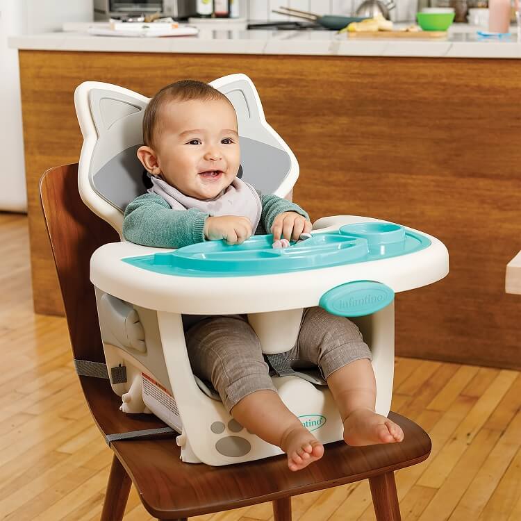 GROW-WITH-ME 4-IN-1 CONVERTIBLE HIGH CHAIR™