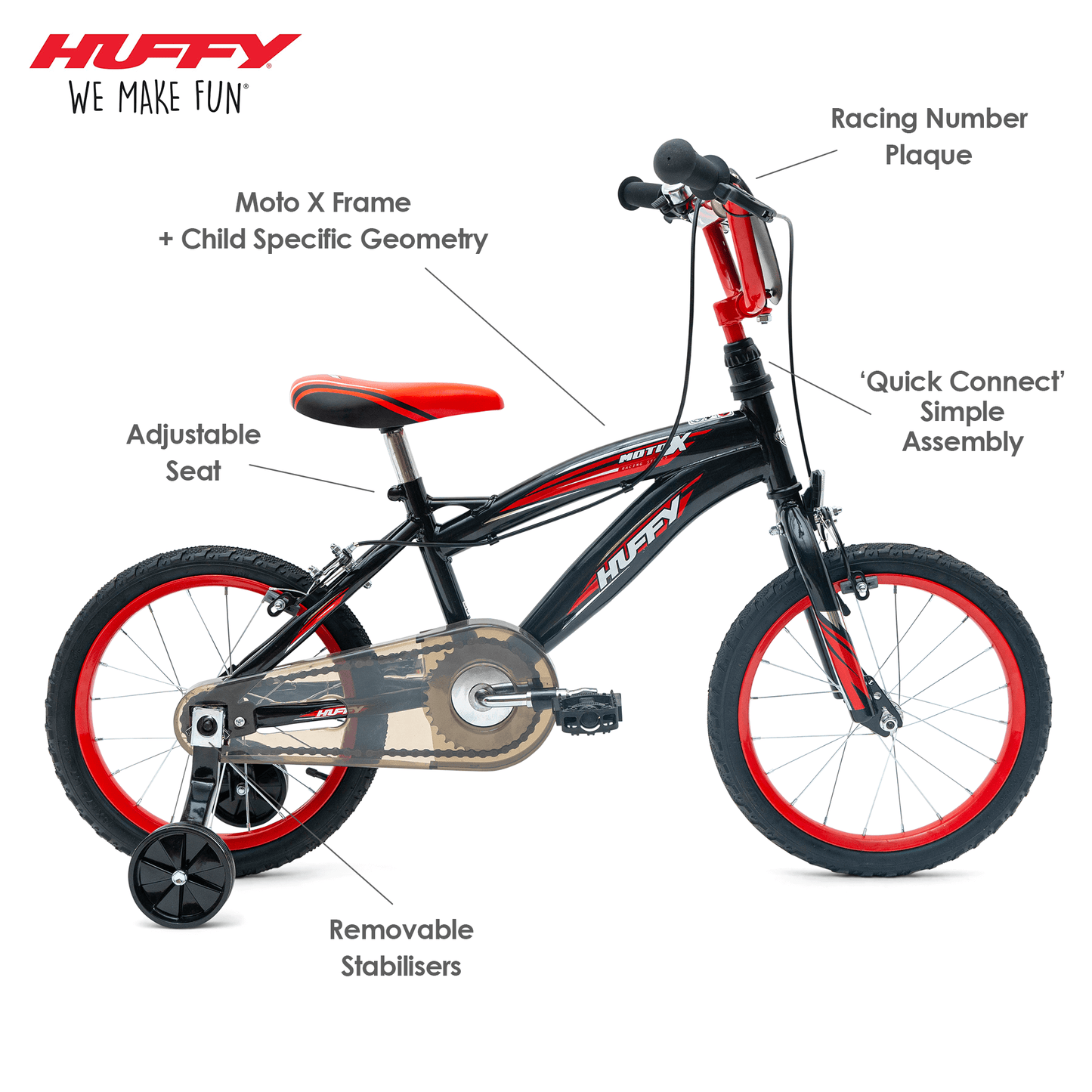 16" Moto X Boys Bike - Trail Blazer