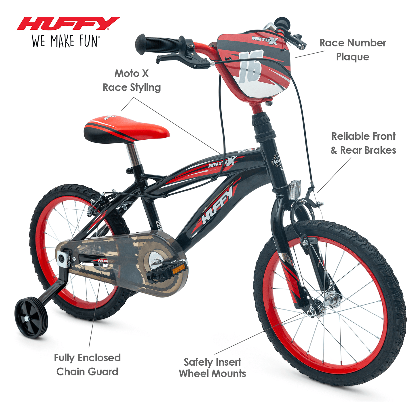 16" Moto X Boys Bike - Trail Blazer