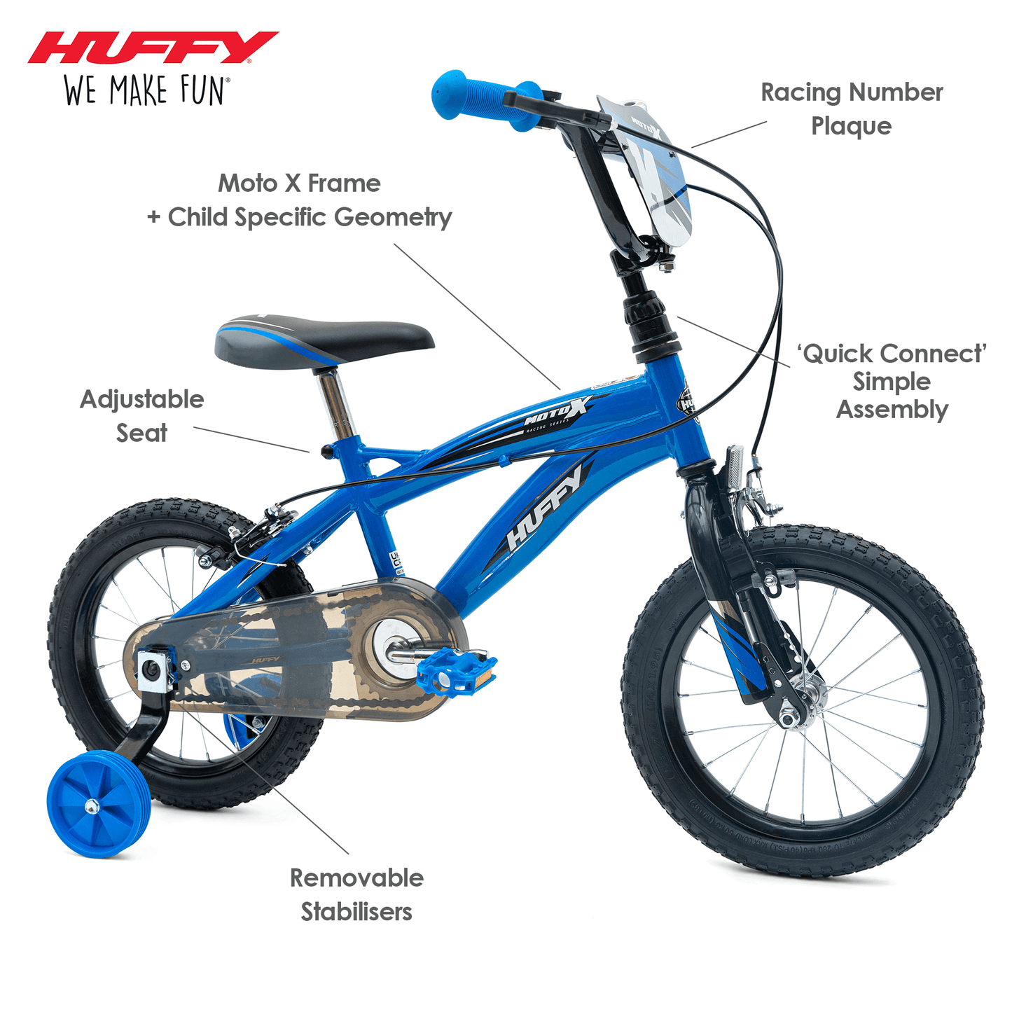 14" Moto X Boys Bike - Adventure Edition