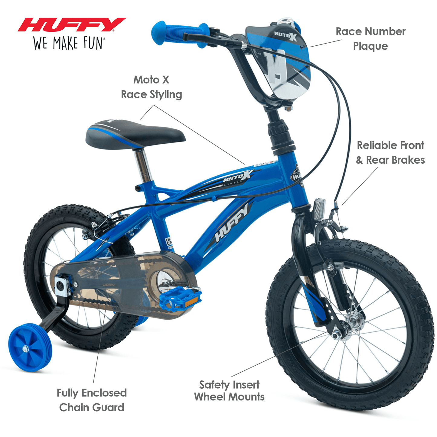 14" Moto X Boys Bike - Adventure Edition