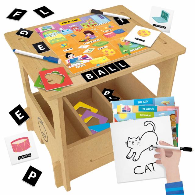 Banchetto Legno Scuola di Scrittura EN