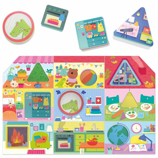 Baby Shapes House Montessori