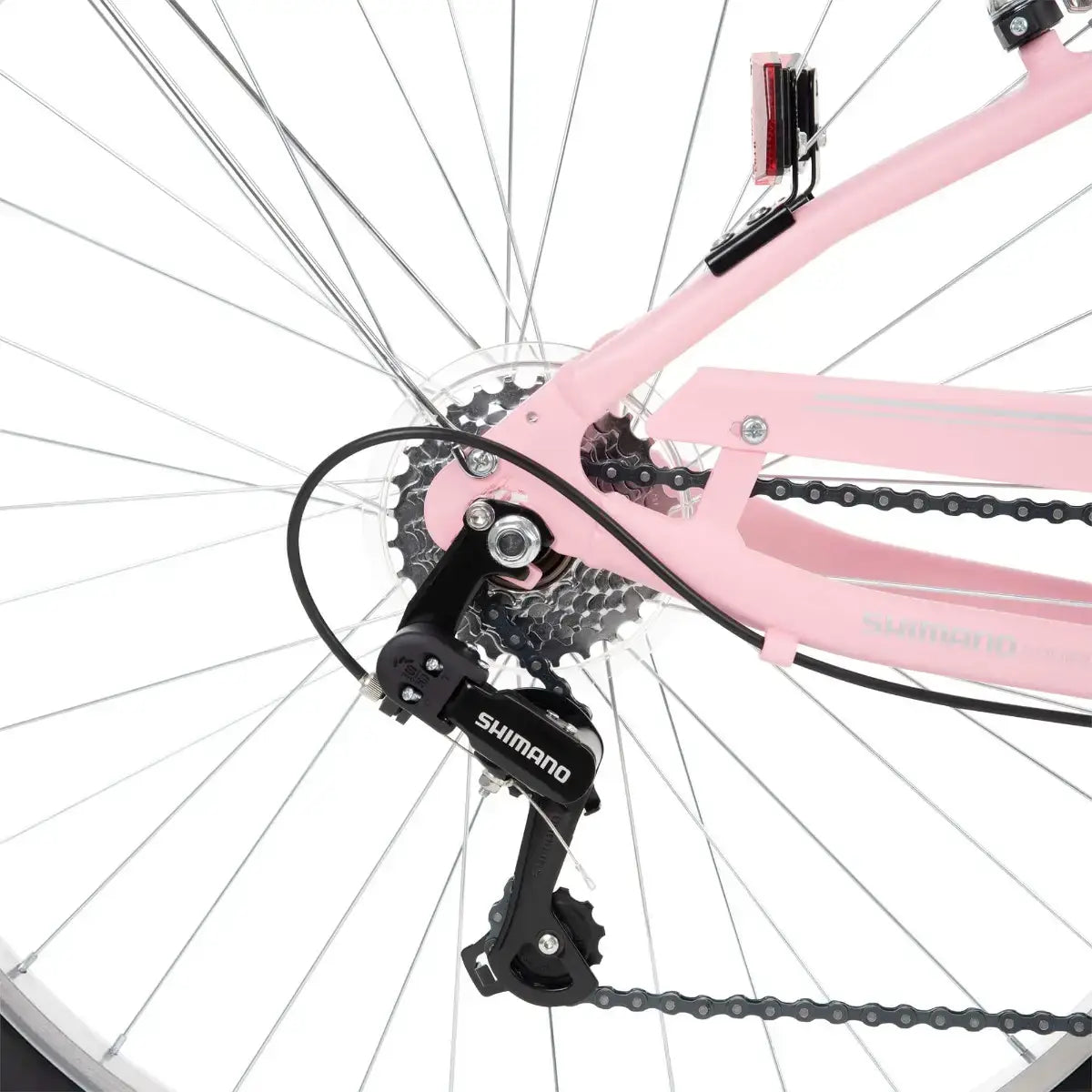 Huffy Sienna Women's Cruiser Bike - 27.5" Soft Pink