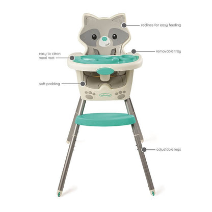 GROW-WITH-ME 4-IN-1 CONVERTIBLE HIGH CHAIR™