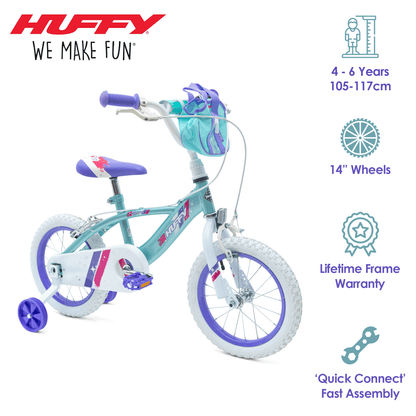 14" Glimmer Girls Bike - Sparkle and Shine